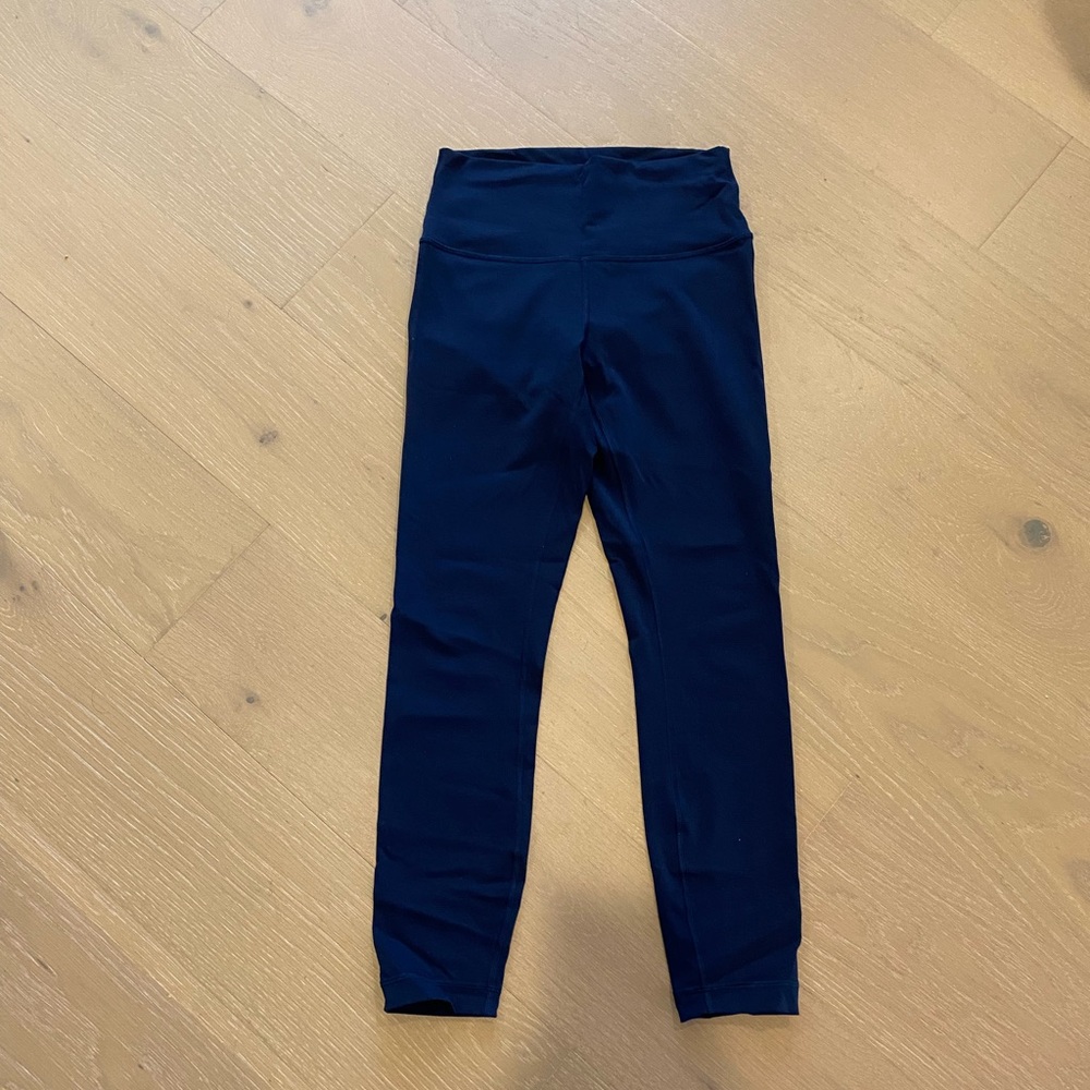 Blue Lululemon Leggings